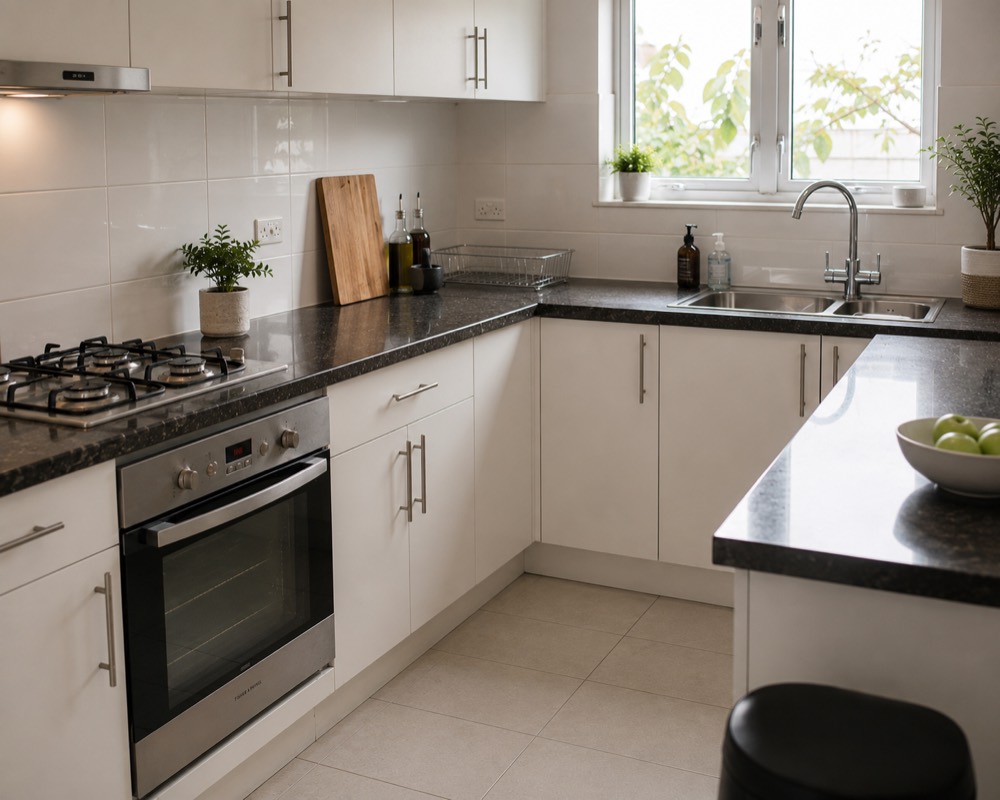 Kitchen after Empire clean